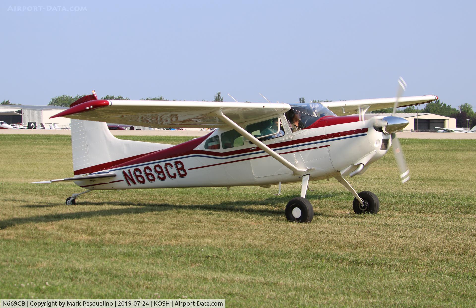 N669CB, 1976 Cessna 180J C/N 18052725, Cessna 180J