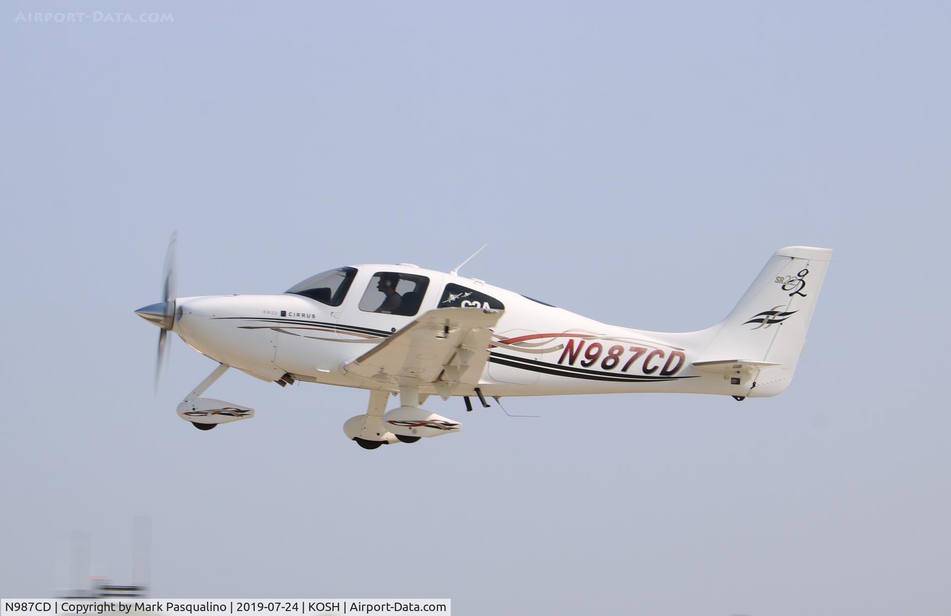 N987CD, 2005 Cirrus SR22 C/N 1310, Cirrus SR22