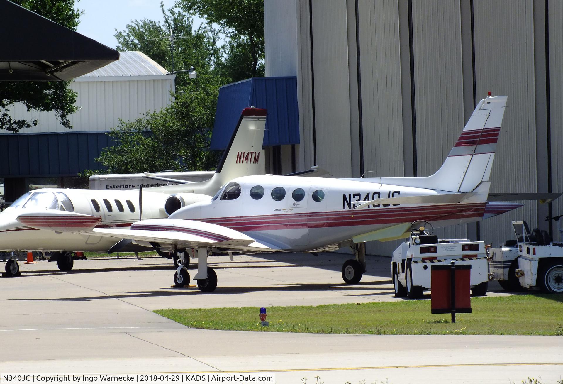 N340JC, 1972 Cessna 340 C/N 340-0162, Cessna 340 at Addison Airport, Addison TX