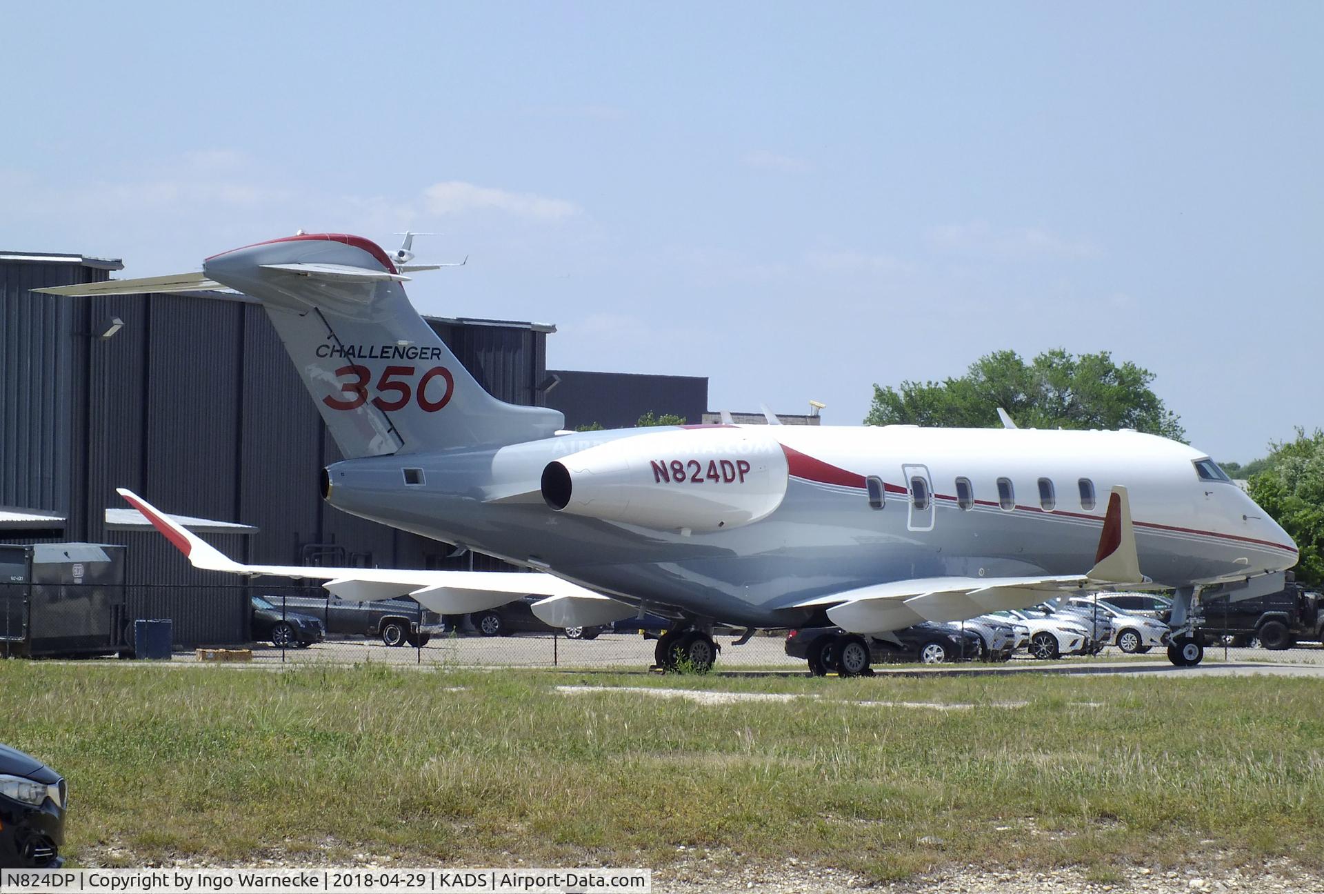 N824DP, 2014 Bombardier Challenger 350 (BD-100-1A10) C/N 20507, Bombardier BD-100 Challenger 350 at Addison Airport, Addison TX