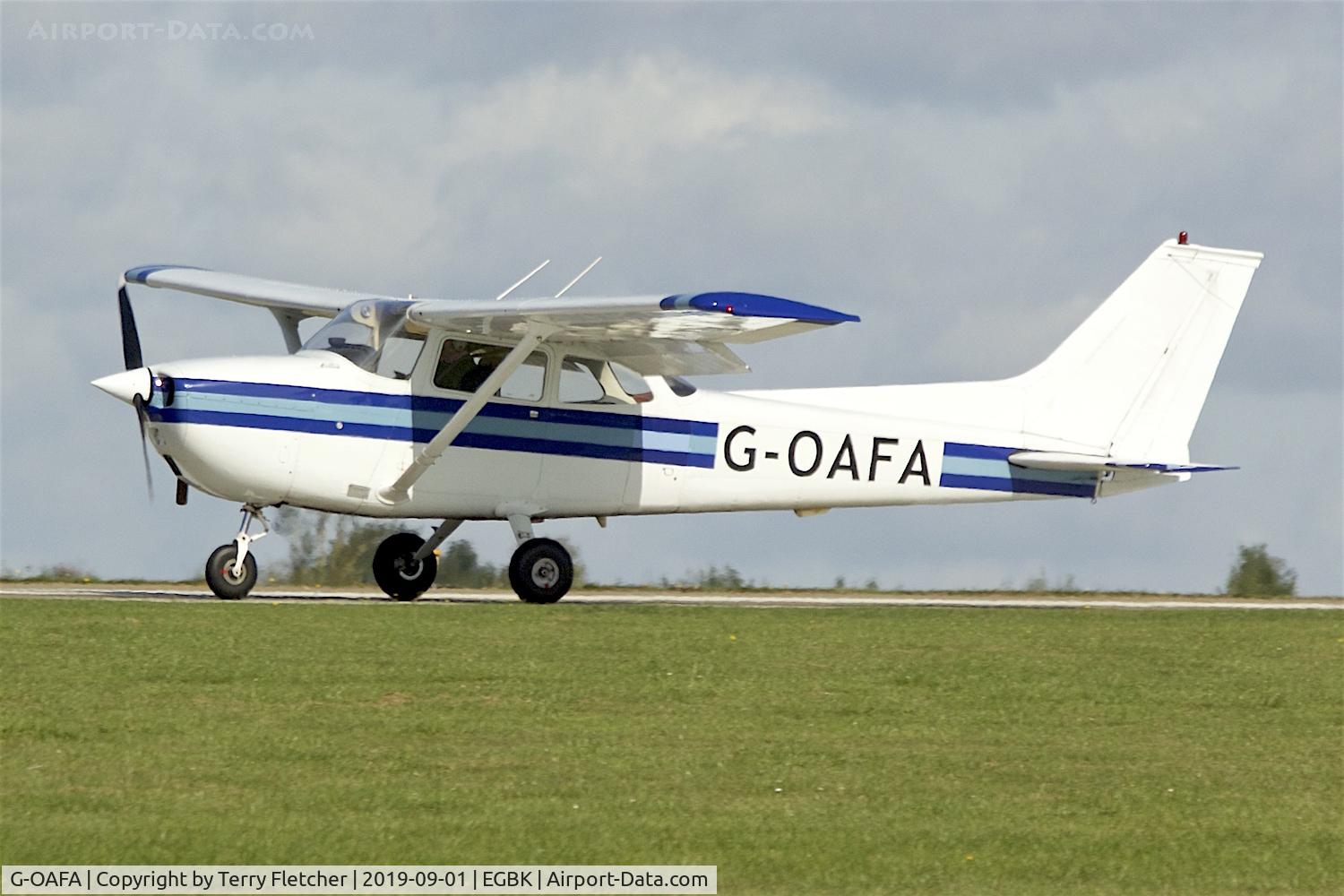 G-OAFA, 1974 Reims F172M Skyhawk Skyhawk C/N 1093, At Sywell
