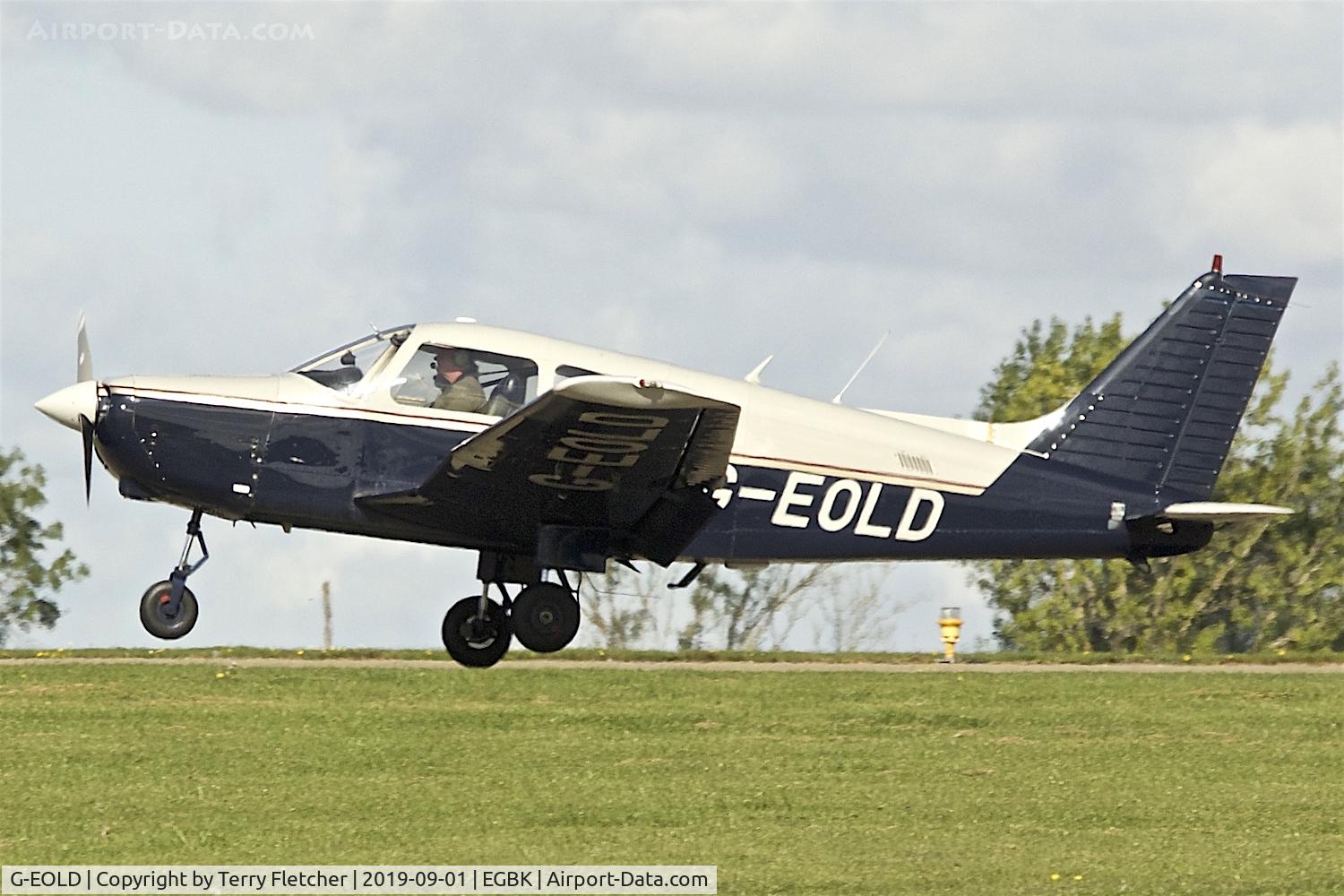G-EOLD, 1985 Piper PA-28-161 Cherokee Warrior II C/N 28-8516030, At Sywell