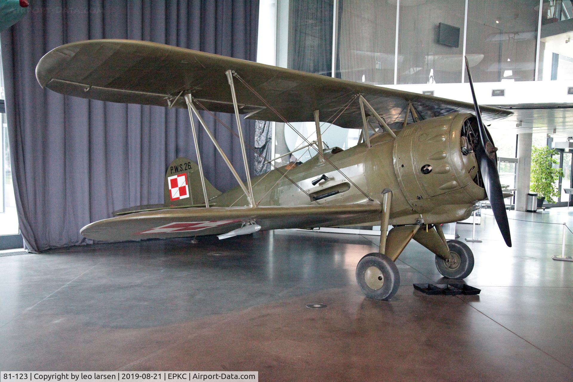 81-123, 1937 Podlanska Wytwomia Samolotow (PWS) PWS 26 C/N 81-123, Polish Aviation Museum Krakow 21.8.2019