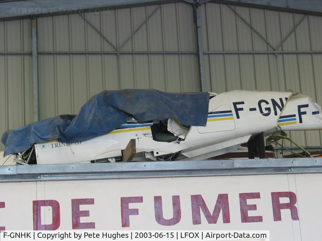 F-GNHK, Socata TB-20 C/N 1666, F-GNHK TB20 Trinidad fuselage at Etampes in 2003