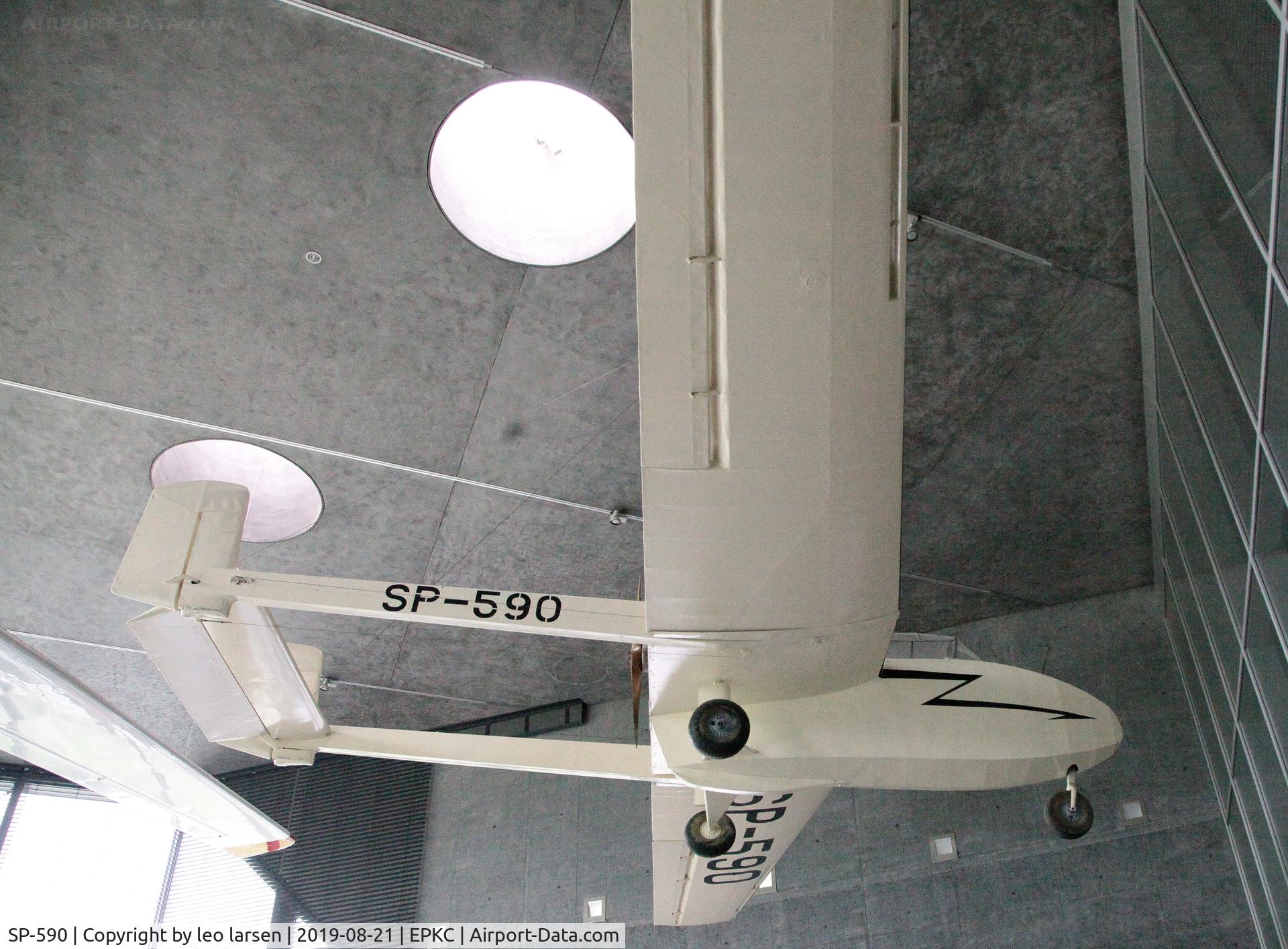 SP-590, HWL Pegaz C/N 1, Polish Aviation Museum Krakow 21.8.2019