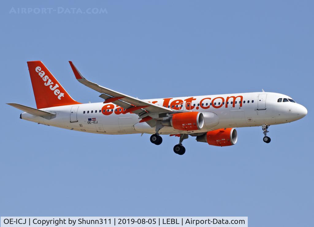 OE-ICJ, 2014 Airbus A320-214 C/N 6047, Landing rwy 25R