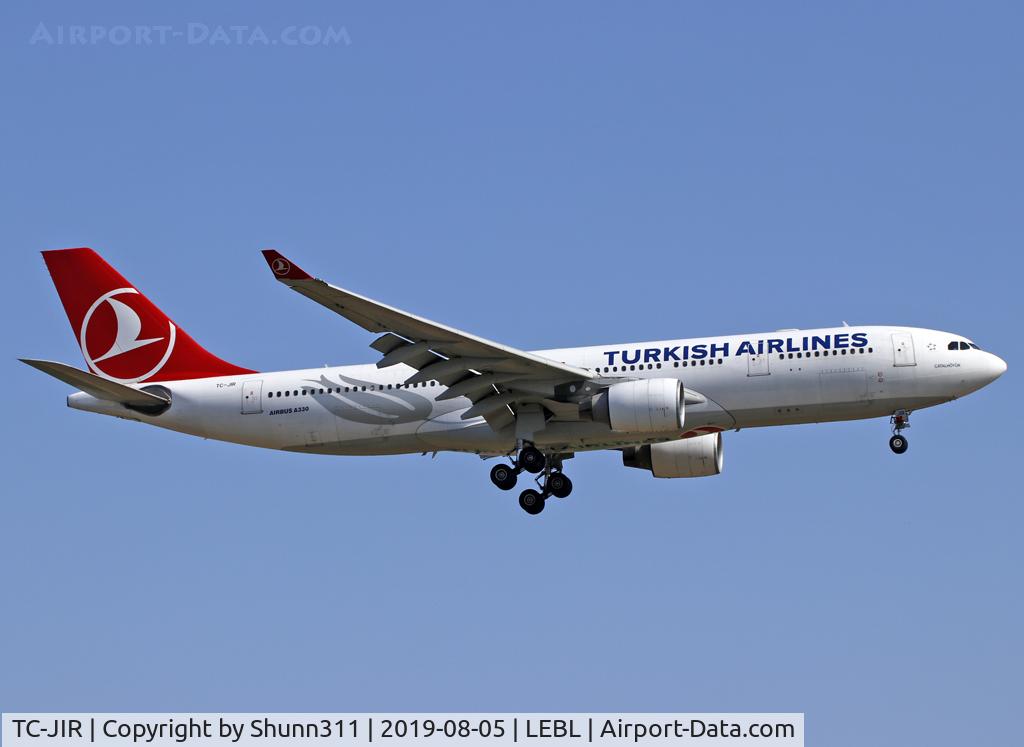 TC-JIR, 2008 Airbus A330-223 C/N 0949, Landing rwy 25R