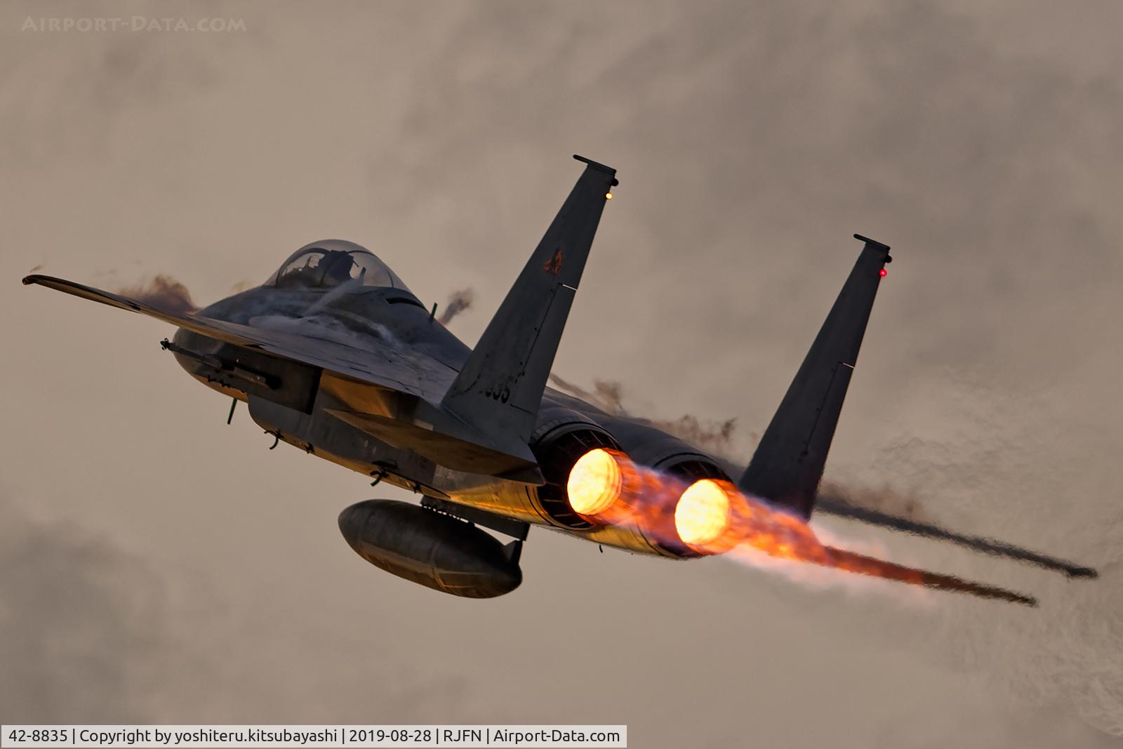 42-8835, 1984 Mitsubishi F-15J Eagle C/N 035, Highrateclimb