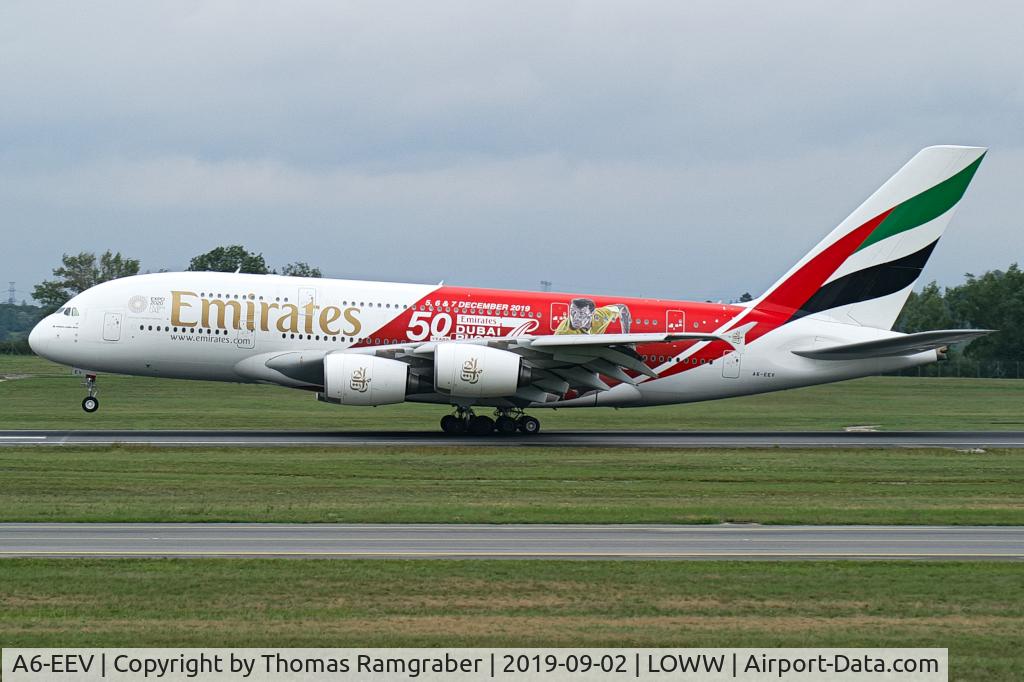 A6-EEV, 2013 Airbus A380-861 C/N 150, Emirates Airbus A380