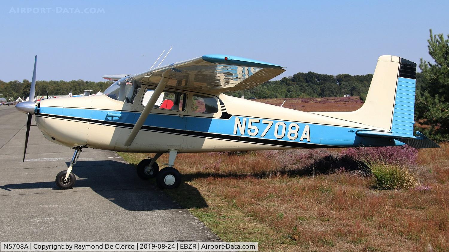 N5708A, 1956 Cessna 172 C/N 28308, Zoersel Fly in 2019.