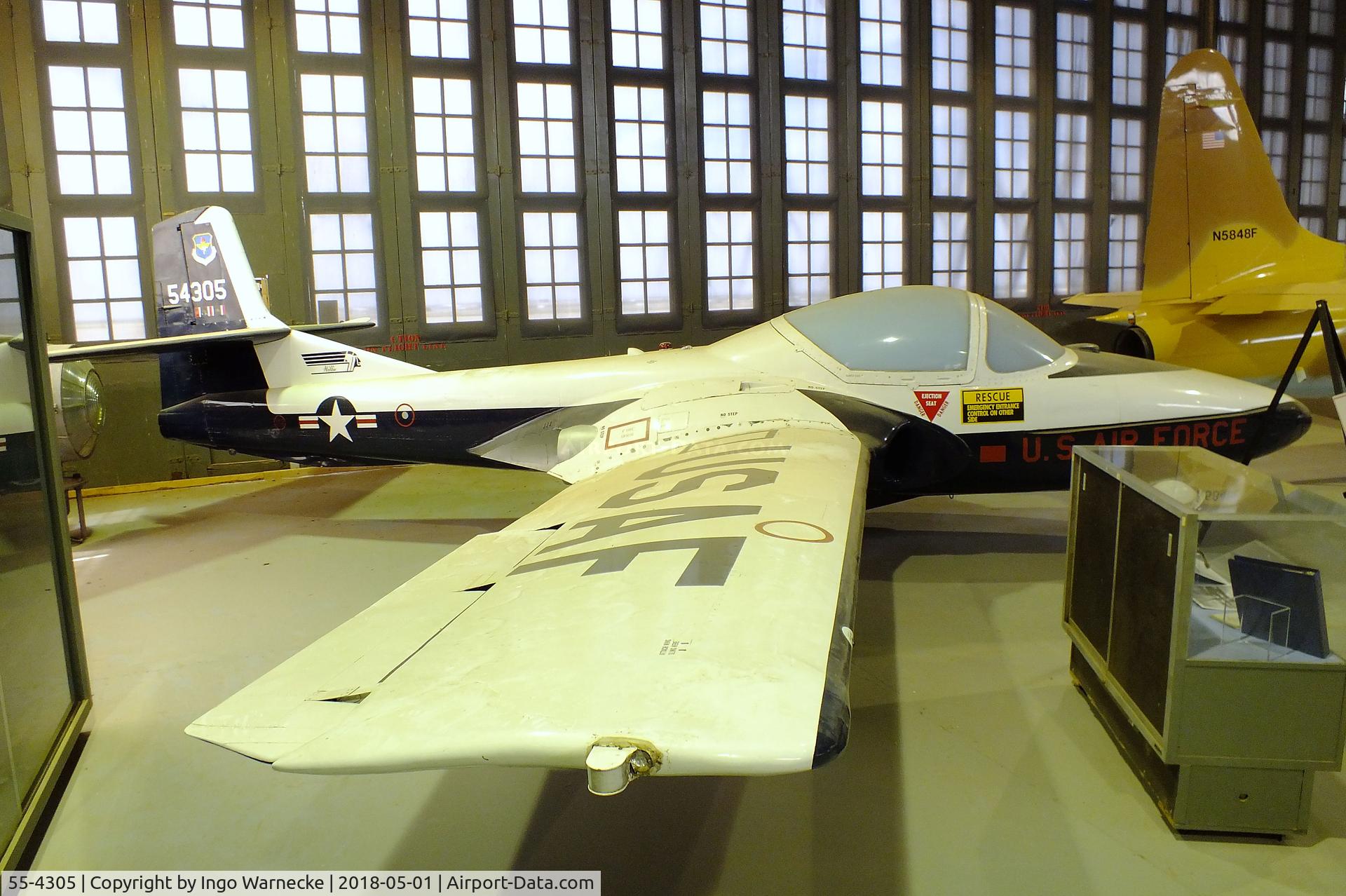 55-4305, 1955 Cessna T-37B Tweety Bird C/N 14505, Cessna T-37B at the Hangar 25 Air Museum, Big Spring McMahon-Wrinkle Airport, Big Spring TX
