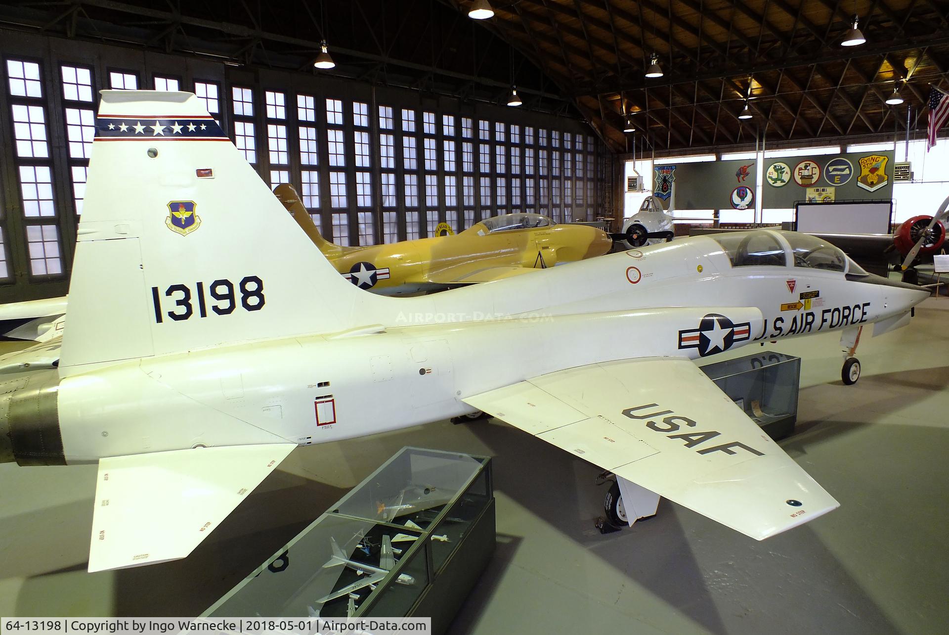 64-13198, 1964 Northrop T-38A Talon C/N N.5627, Northrop T-38A Talon at the Hangar 25 Air Museum, Big Spring McMahon-Wrinkle Airport, Big Spring TX