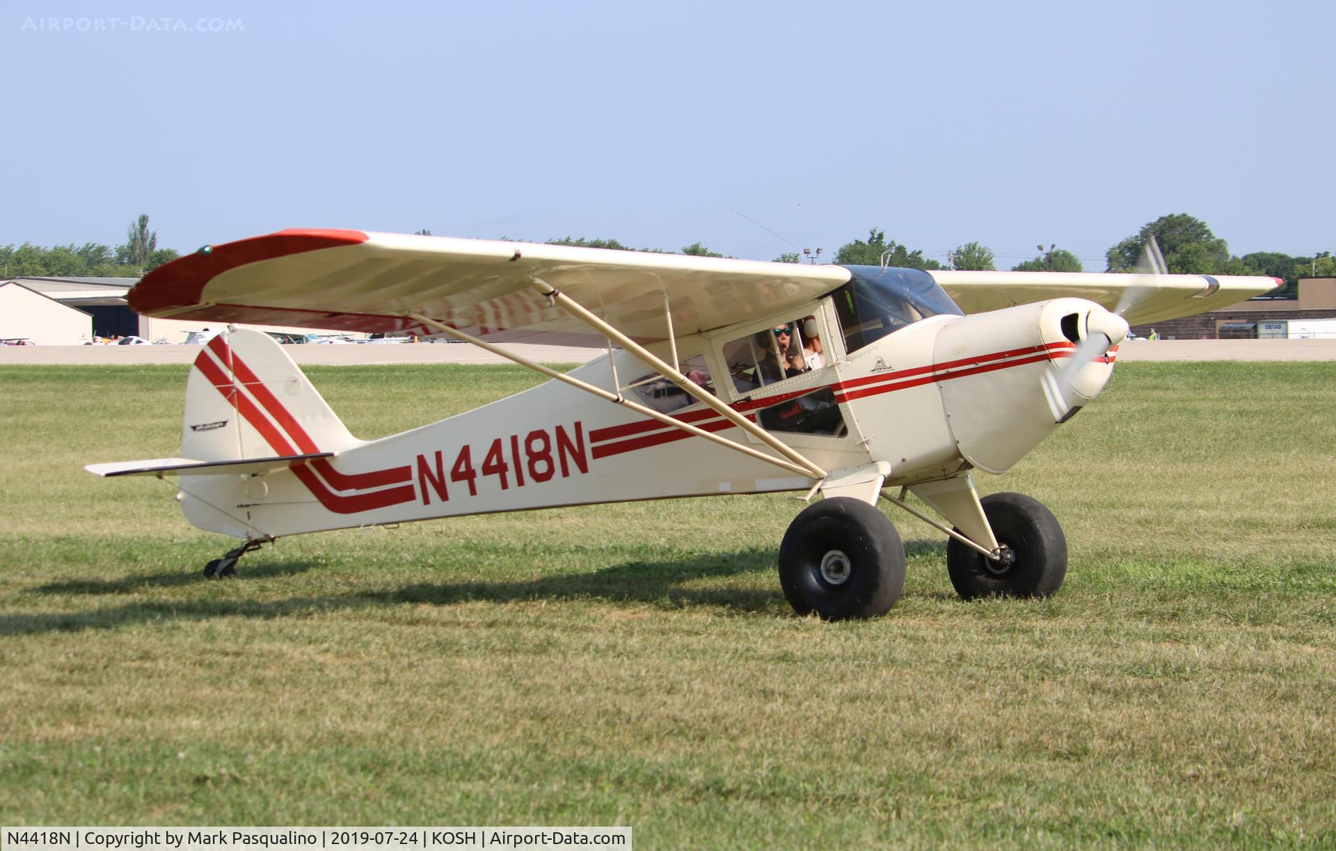N4418N, Taylorcraft F21B C/N F-1517, Taylorcraft F21B