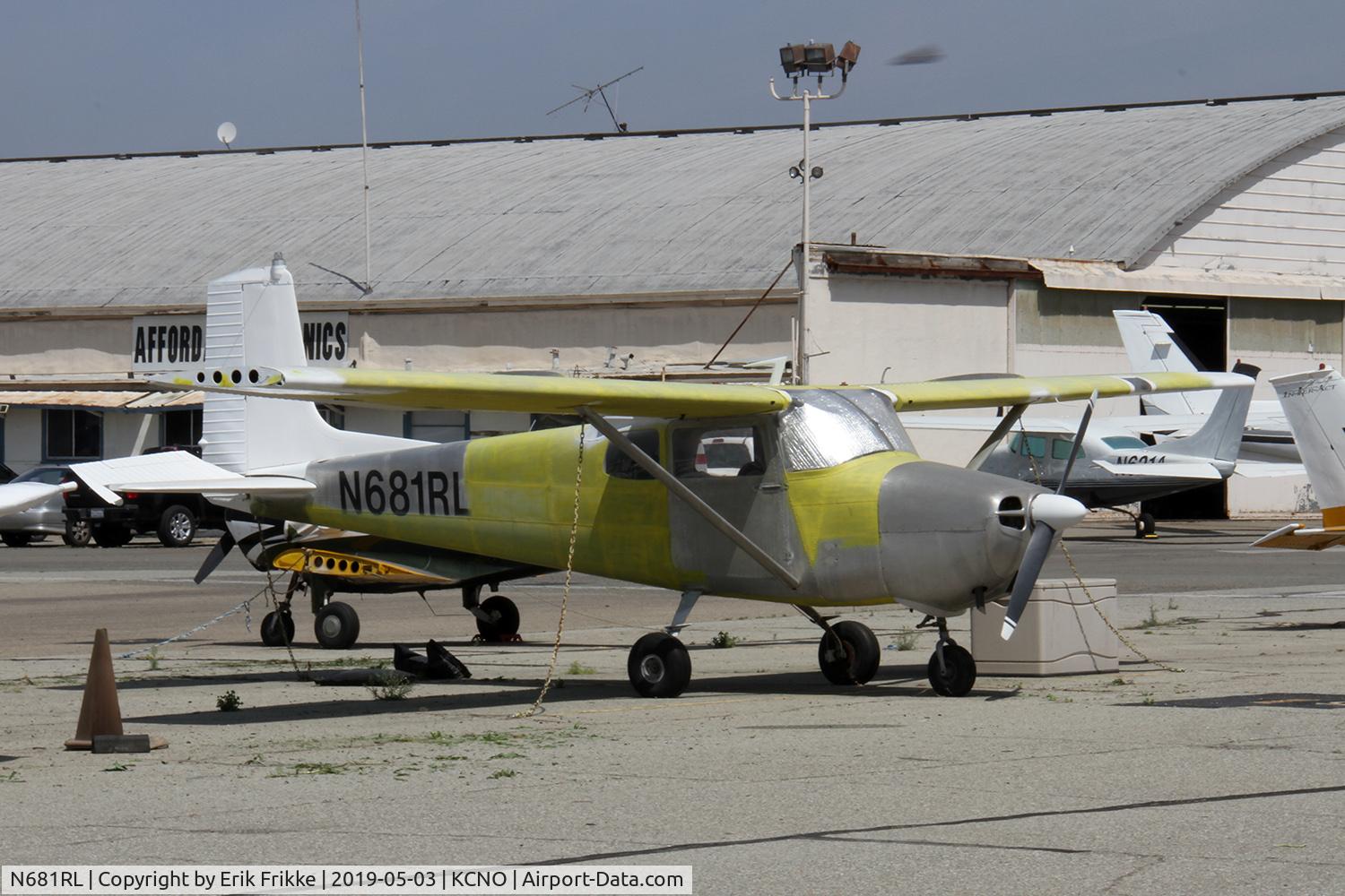N681RL, 1956 Cessna 172 C/N 28633, Seen at Chino