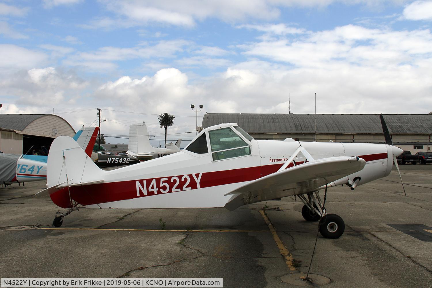 N4522Y, 1966 Piper PA-25-235 Pawnee C/N 25-4030, Seen in Chino