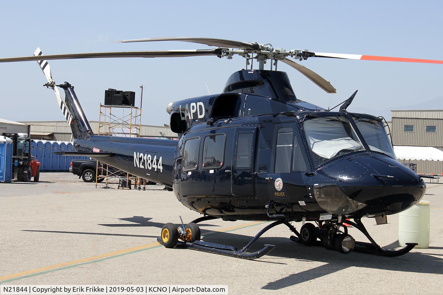 N21844, 1999 Bell 412EP C/N 36229, Seen in Chino