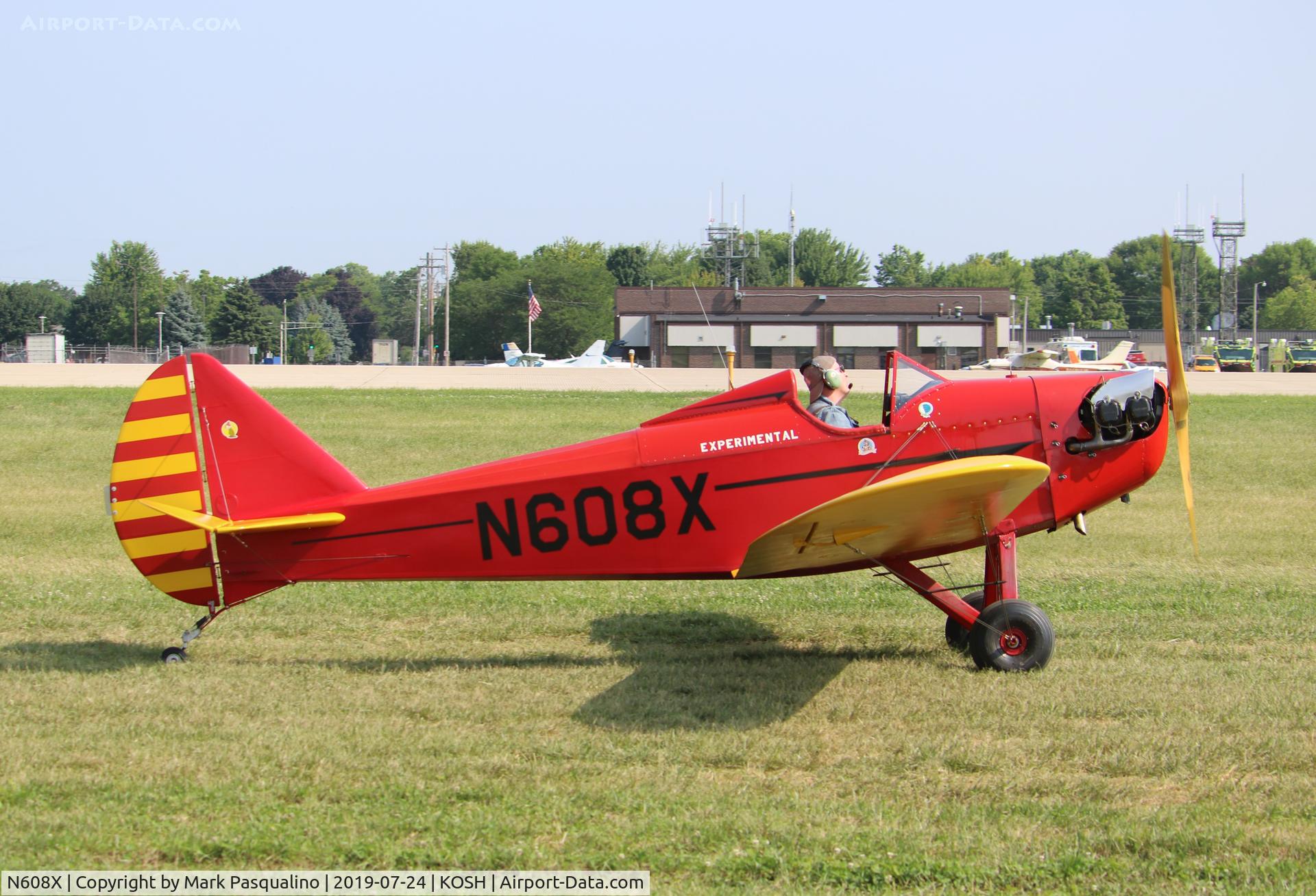 N608X, 1966 Bowers Fly Baby 1A C/N 63-38, Fly Baby 1A