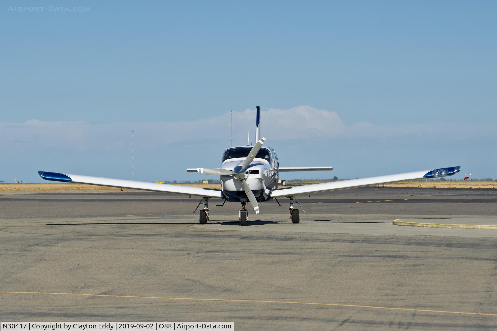 N30417, 1992 Socata TB-20 Trinidad C/N 1508, Rio Vista Airport 2019.
