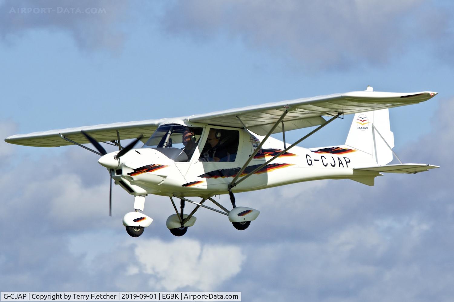 G-CJAP, 2010 Comco Ikarus C42 C/N 1003-7095, At Sywell