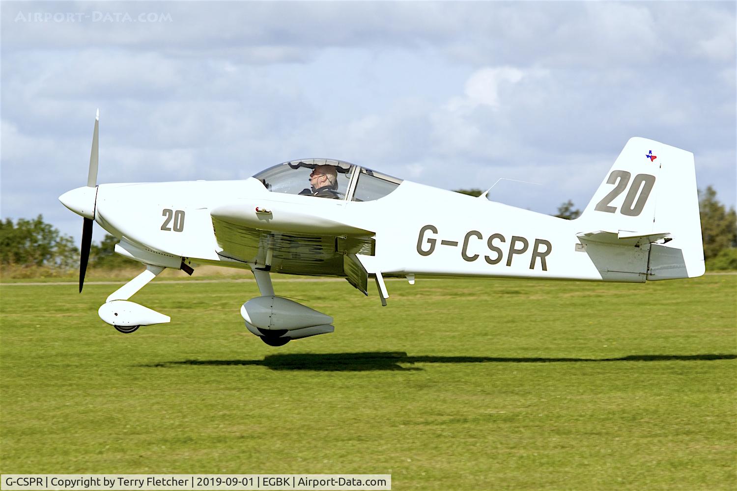 G-CSPR, 2000 Vans RV-6A C/N 25584, At Sywell