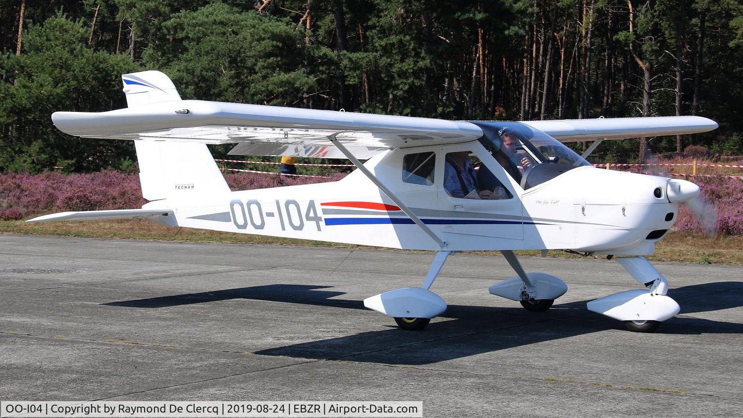 OO-I04, 2019 Tecnam P-92 Echo Light C/N 1596, Zoersel Fly in.