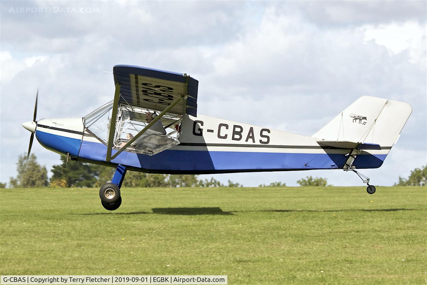 G-CBAS, 2001 Rans S-6ES Coyote II C/N PFA 204-13688, At Sywell