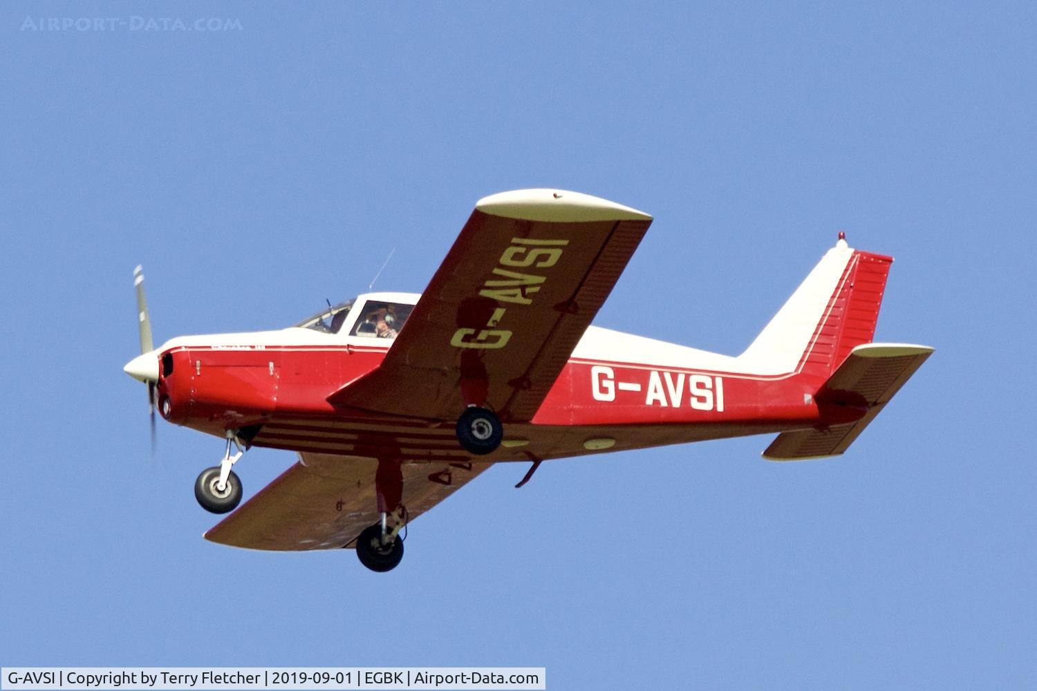 G-AVSI, 1967 Piper PA-28-140 Cherokee C/N 28-23148, At Sywell