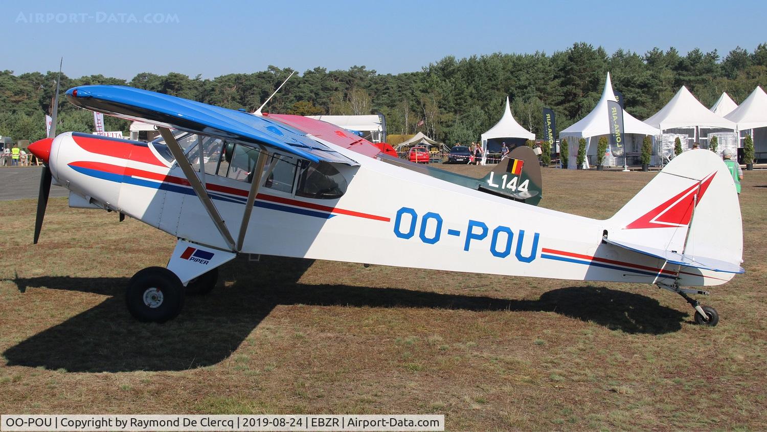 OO-POU, 1962 Piper PA-18-150 Super Cub C/N 18-7865, At home base Zoersel.