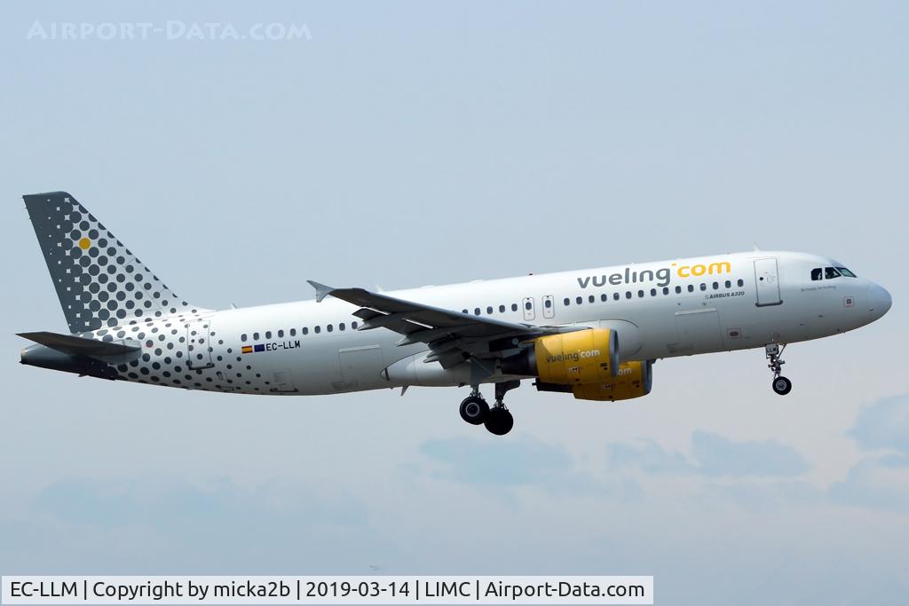 EC-LLM, 2011 Airbus A320-214 C/N 4681, Landing