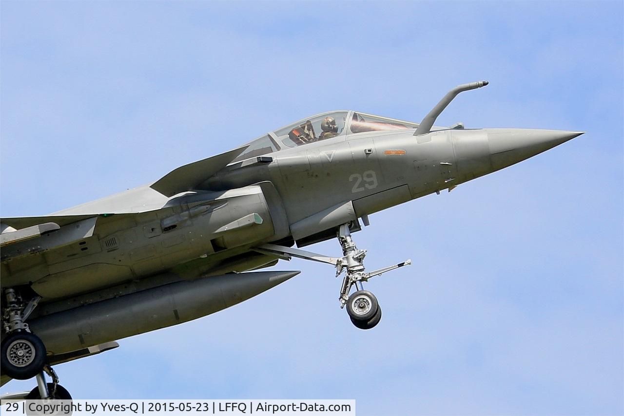 29, Dassault Rafale M C/N 29, Dassault Rafale M, On display, La Ferté-Alais airfield (LFFQ) Airshow 2015