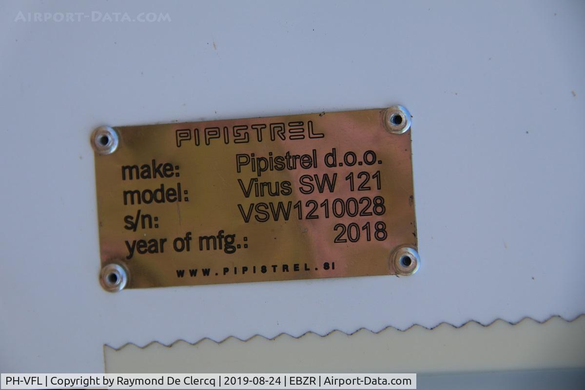 PH-VFL, 2018 Pipistrel Virus SW 121 C/N VSW 1210028, PH-VFL  ID.