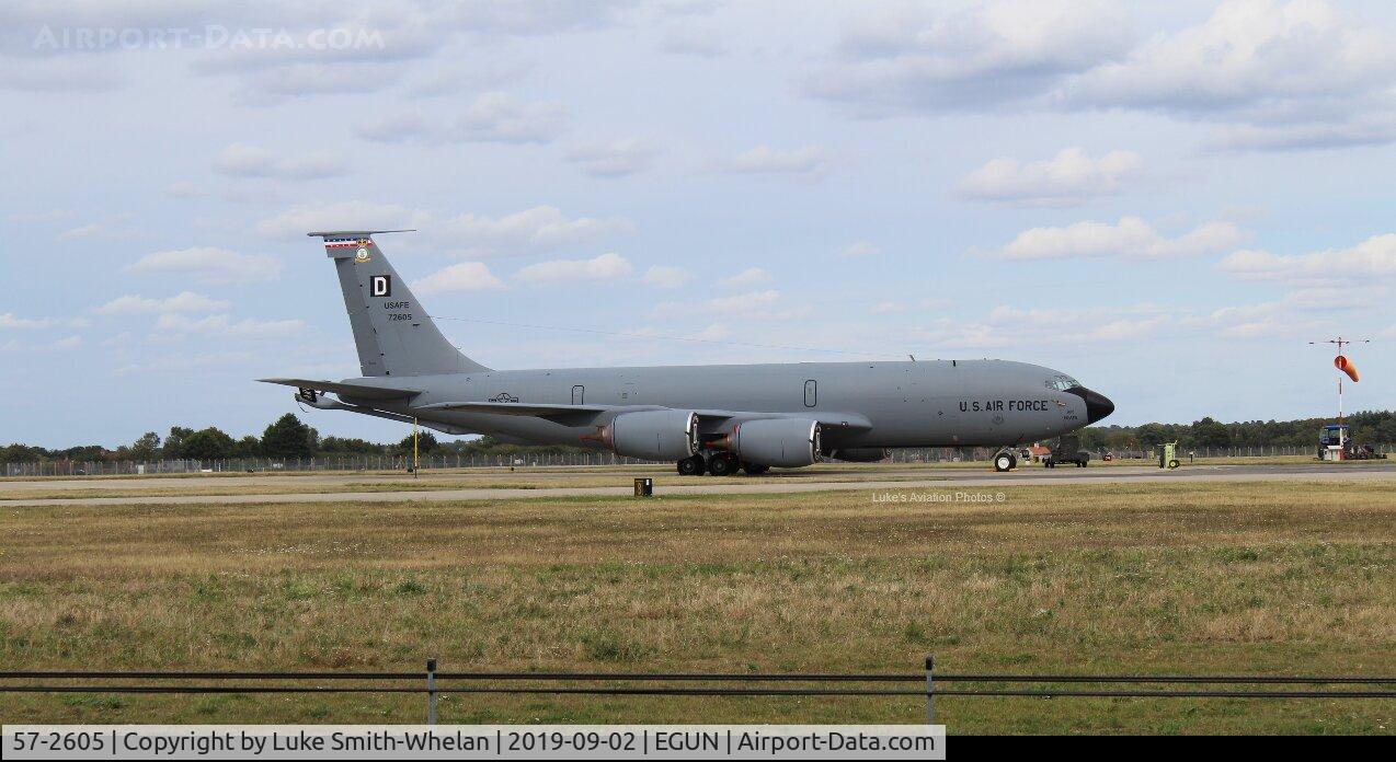 57-2605, 1958 Boeing KC-135R Stratotanker C/N 17741, At Mildenhall