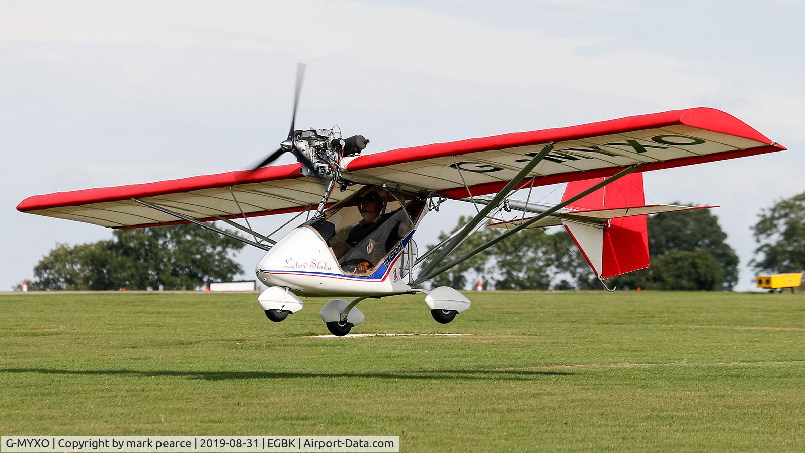 G-MYXO, 1995 Letov LK-2M Sluka C/N PFA 263-12873, Sywell LAA rally 2019