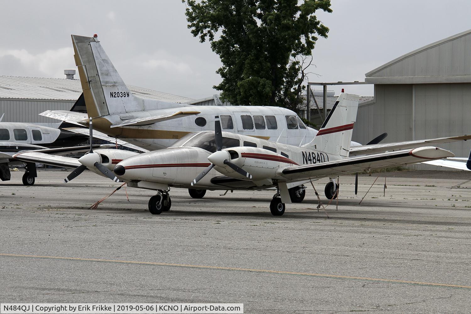 N484QJ, 1979 Piper PA-34-200T C/N 34-7970159, Seen in Chino