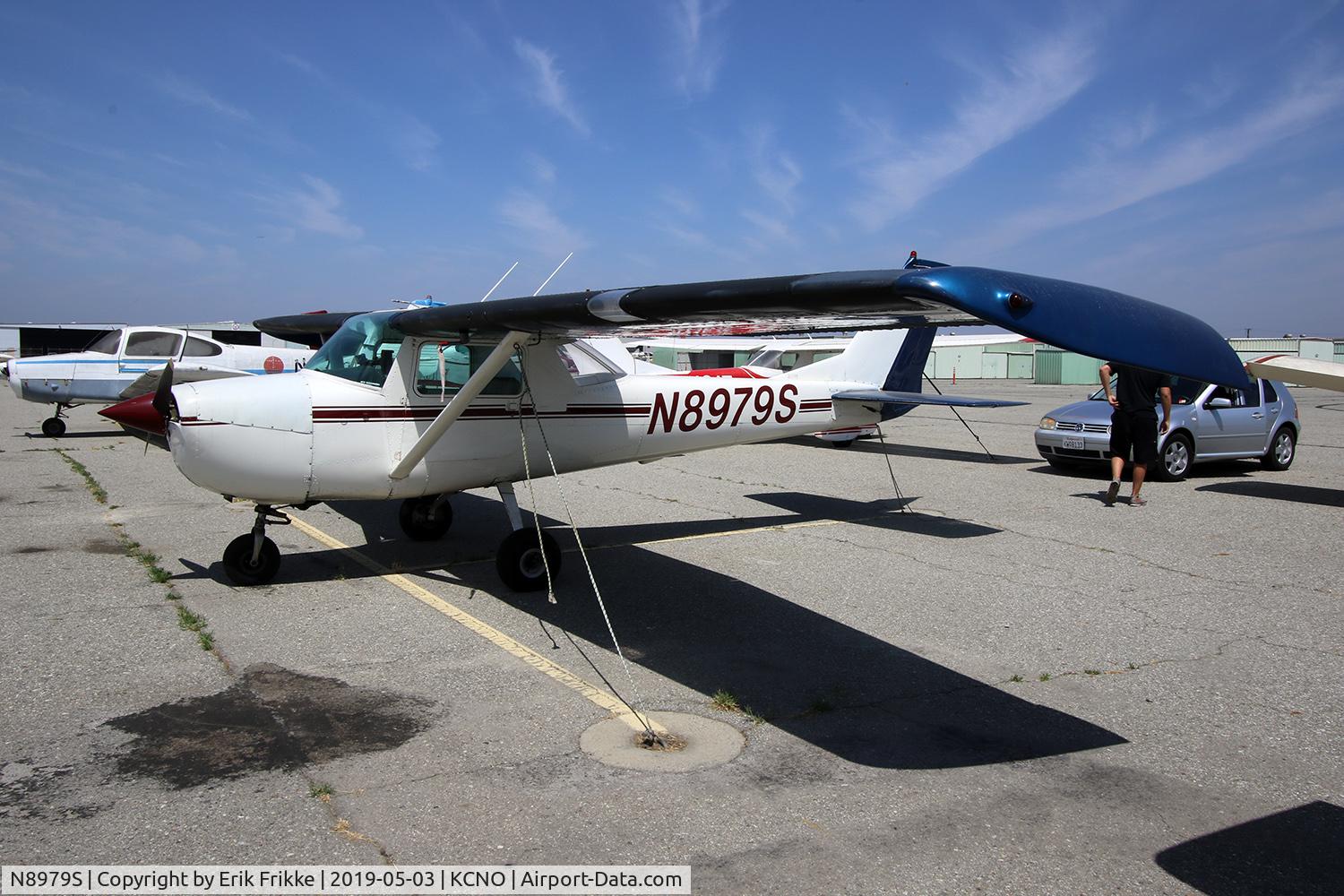 N8979S, 1965 Cessna 150F C/N 15062279, Seen in Chino