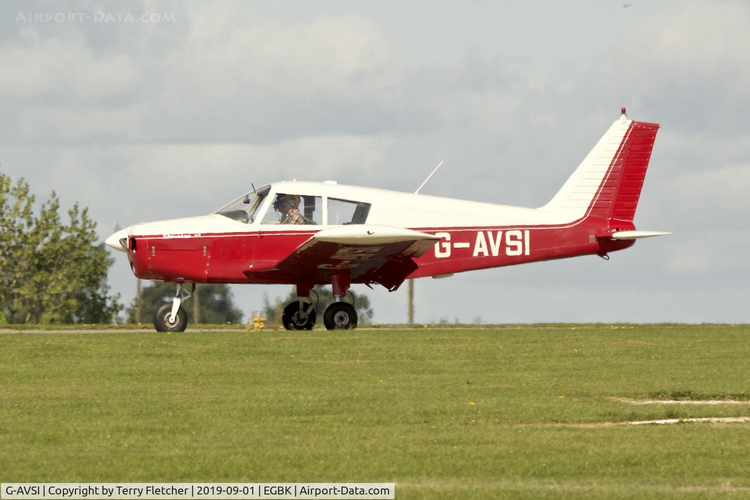 G-AVSI, 1967 Piper PA-28-140 Cherokee C/N 28-23148, At Sywell