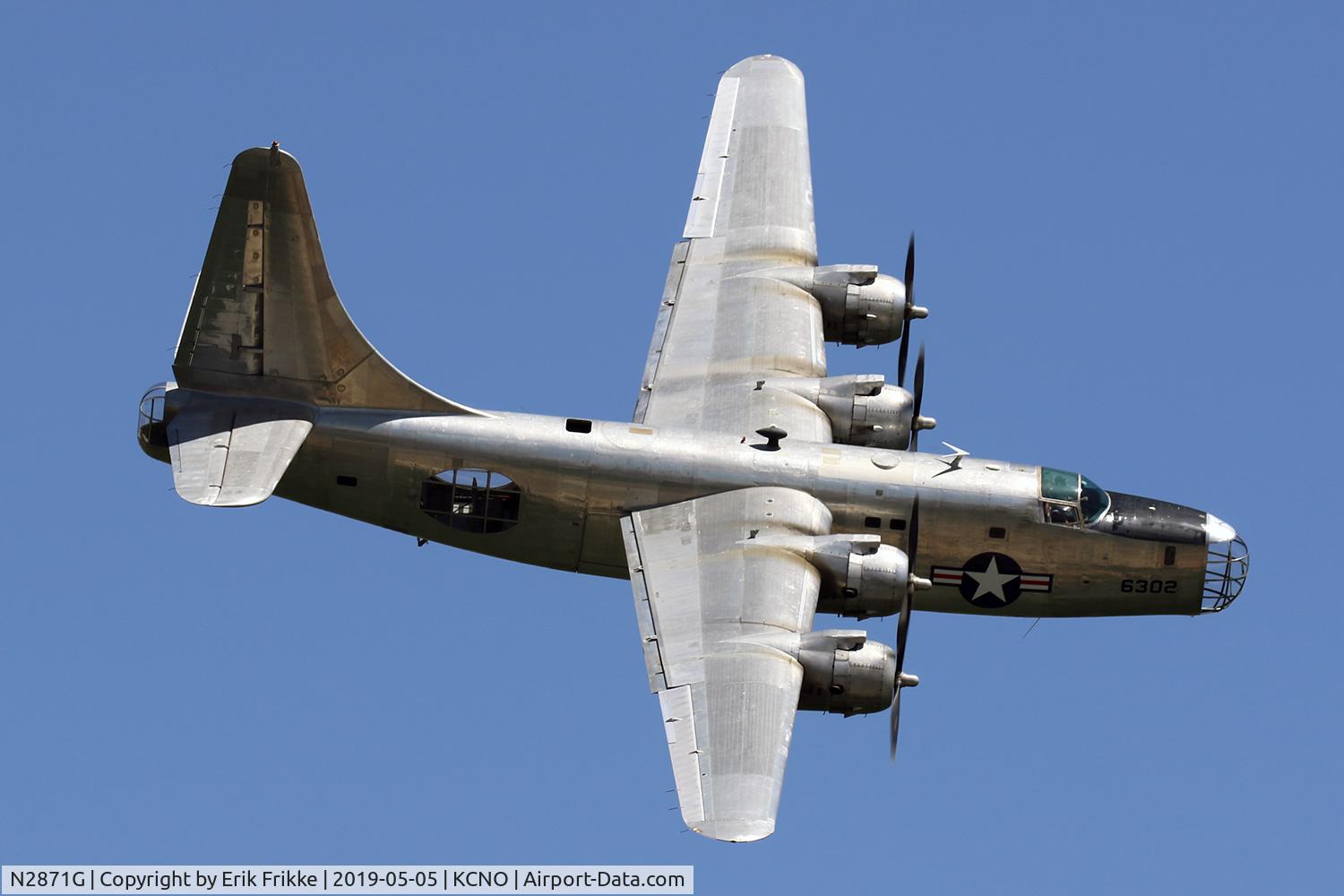 N2871G, Consolidated Vultee P4Y-2 Privateer C/N 66302, Seen in Chino