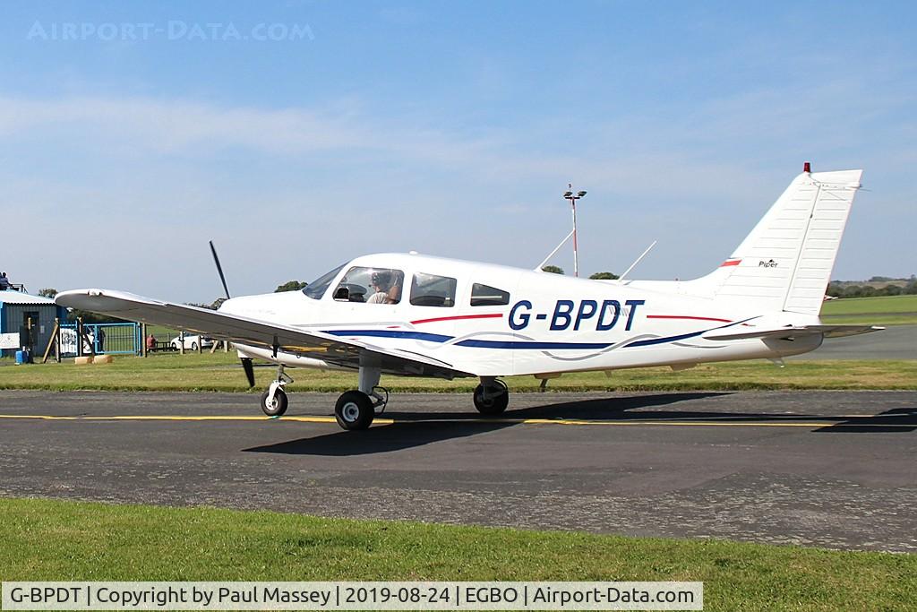 G-BPDT, 1984 Piper PA-28-161 Cherokee Warrior II C/N 28-8416004, Based Aircraft. Ex:-N4317Z.