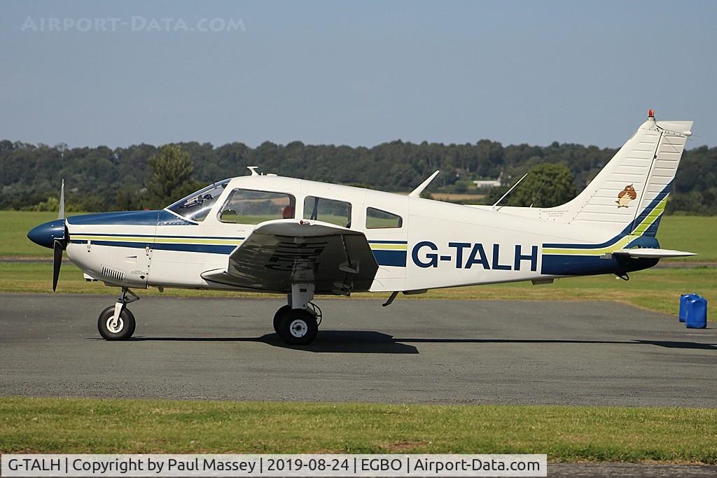 G-TALH, 1976 Piper PA-28-181 Cherokee Archer II C/N 28-7790208, Visiting Aircraft owned by Tattenhill Aviation Ltd. Ex:-G-CIFR,PH-MIT,OO-HBB,N7654F.