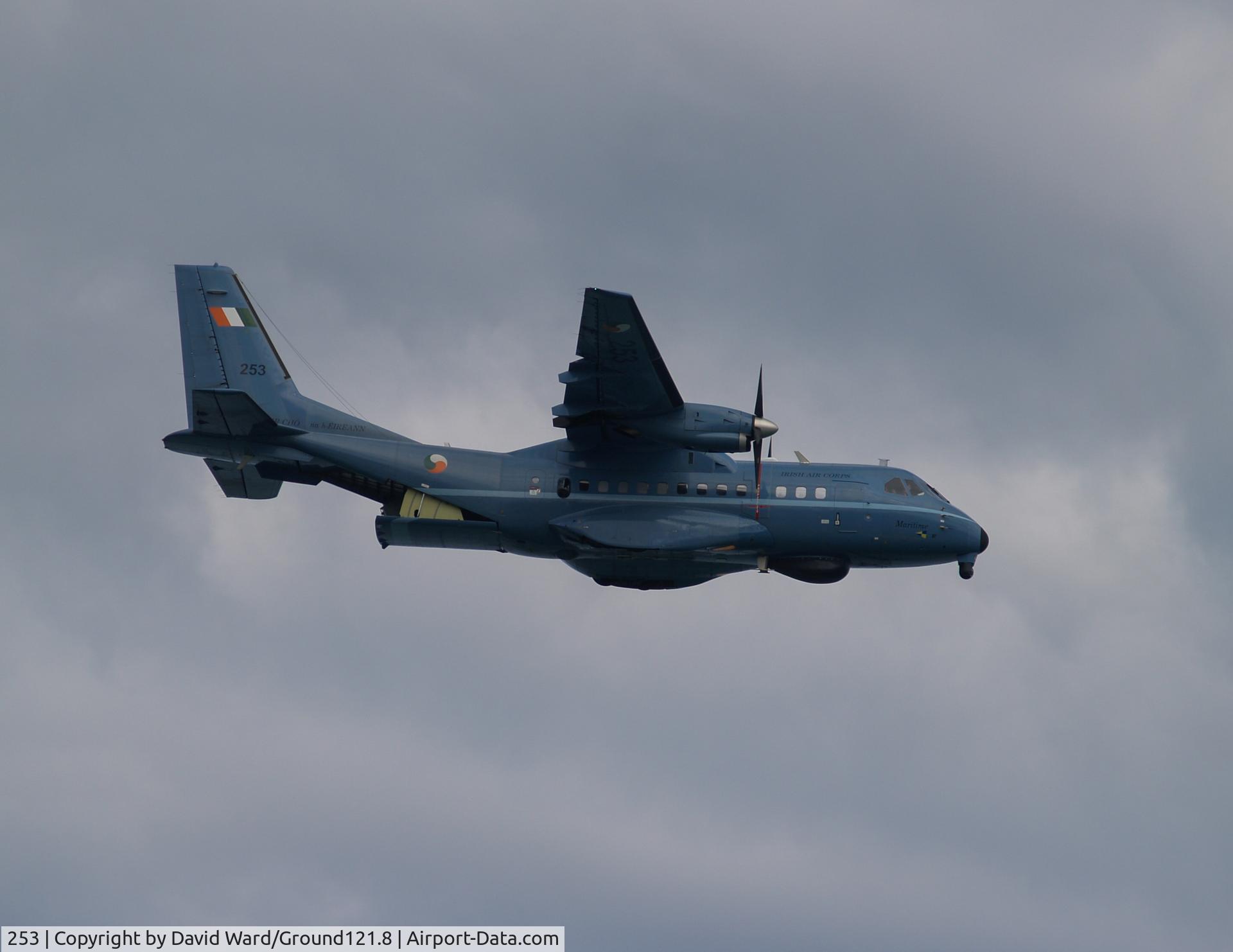 253, Airtech CN-235-100M C/N C094, Irish Air Corps CASA CN-235 Performing At The Bray Air Show 2019