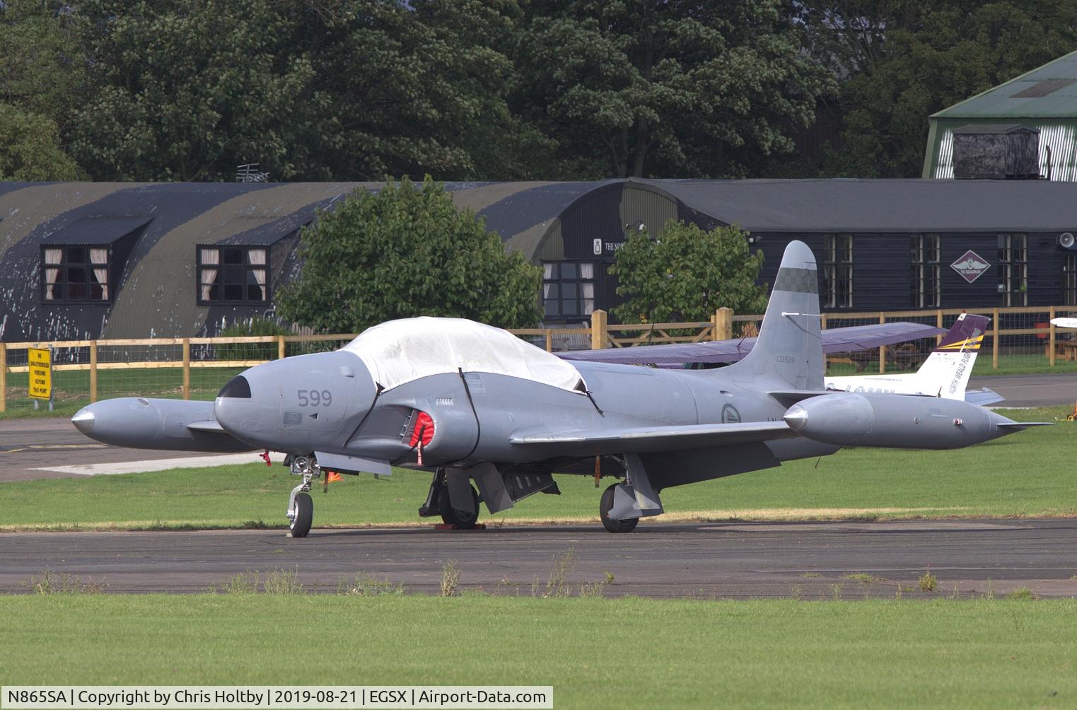 N865SA, 1957 Canadair CT-133 Silver Star 3 C/N T33-599 (133599), 1957 Canadair Silver Star at North Weald