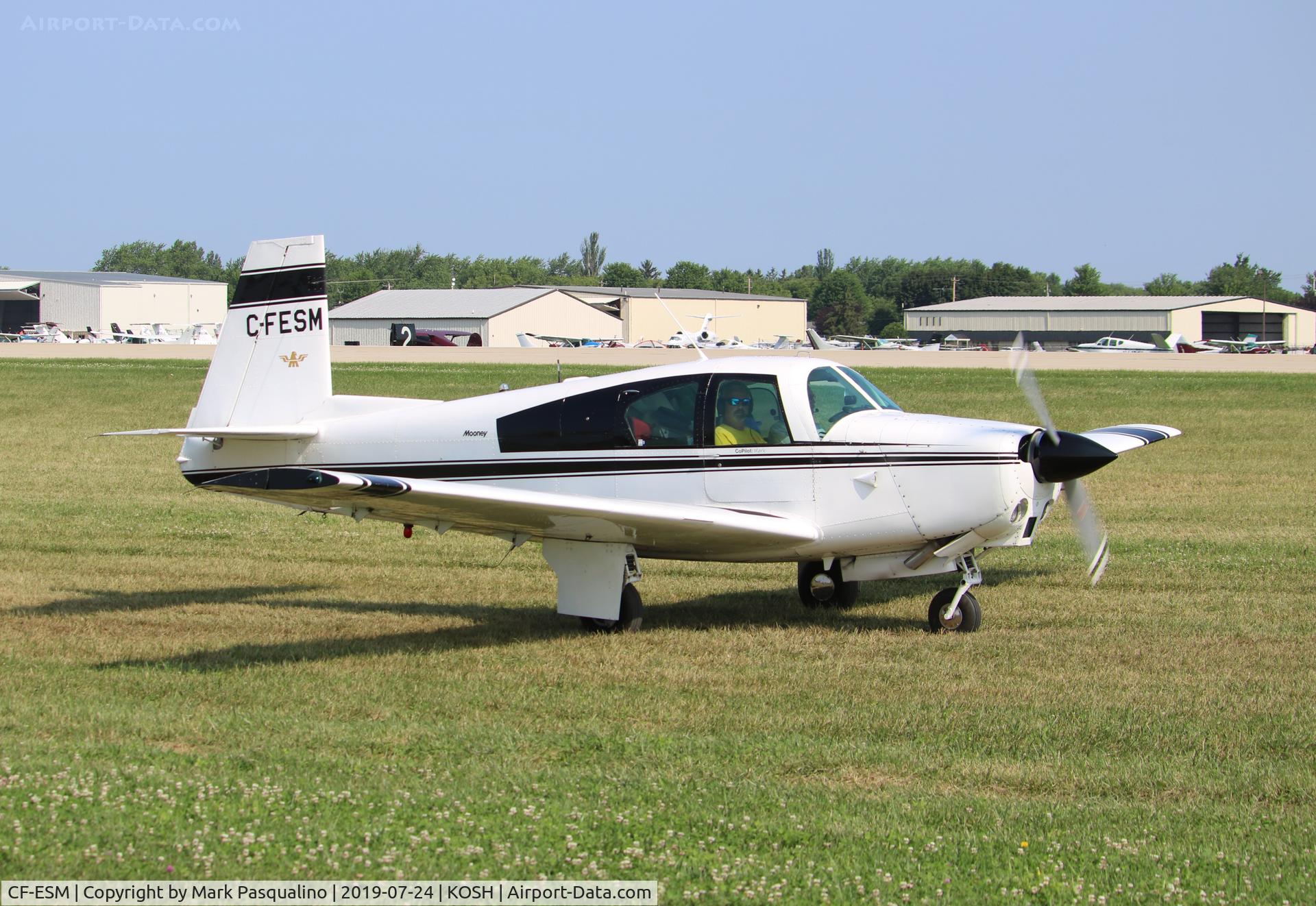 CF-ESM, 1962 Mooney M20C Ranger C/N 2130, Mooney M20C