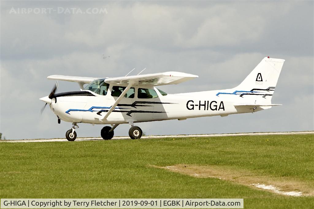 G-HIGA, 1981 Cessna 172P C/N 172-75004, At Sywell