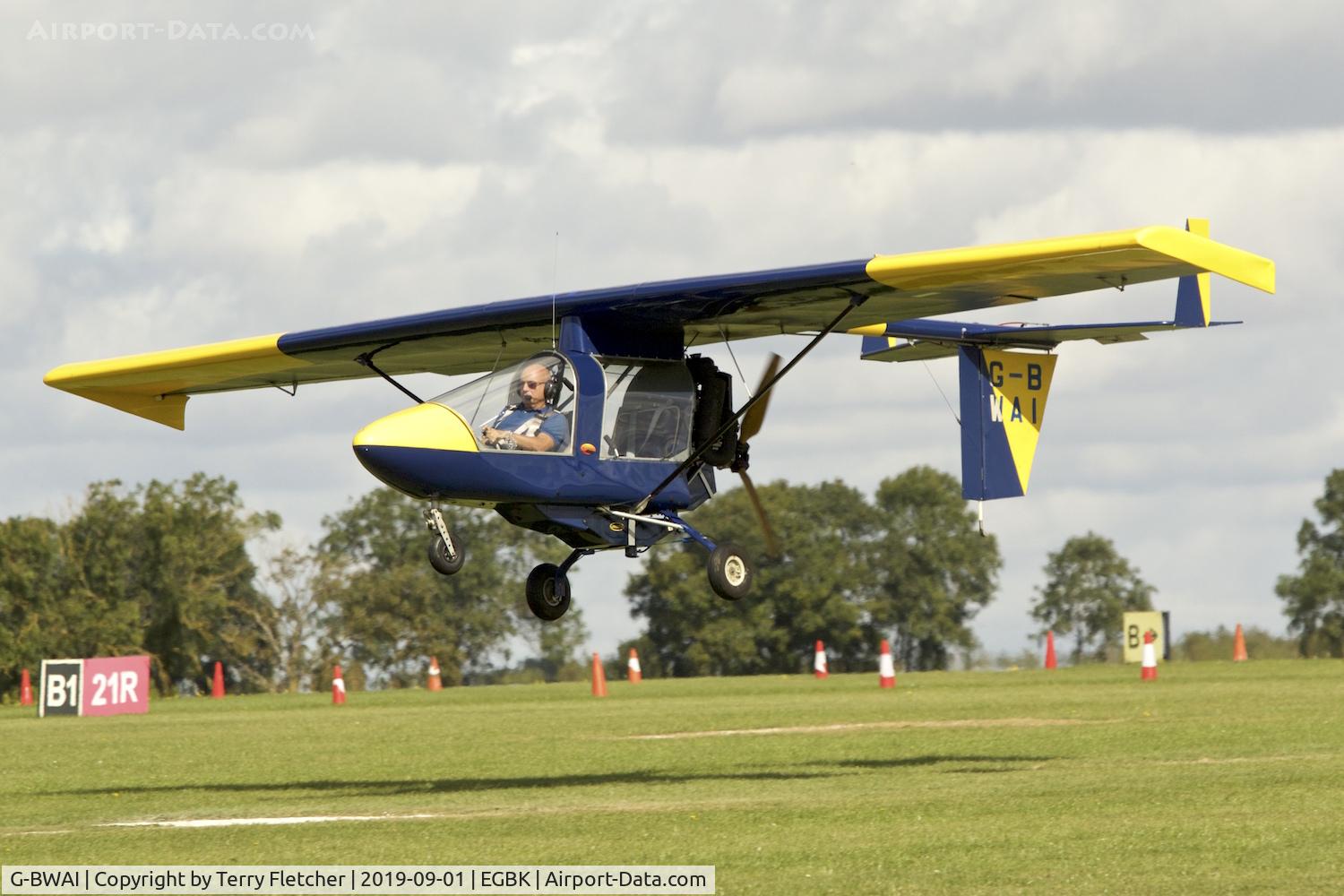 G-BWAI, 1995 CFM Streak Shadow C/N PFA 206-12556, At Sywell