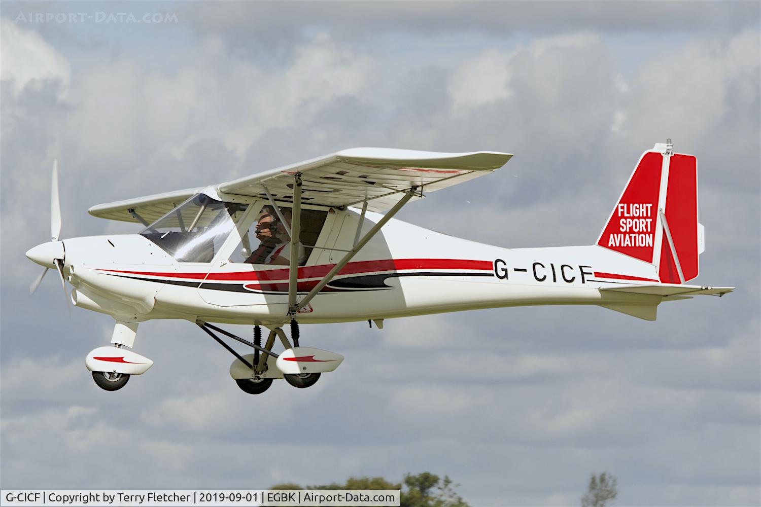G-CICF, 2013 Comco Ikarus C42 FB80 Bravo C/N 1305-7260, At Sywell