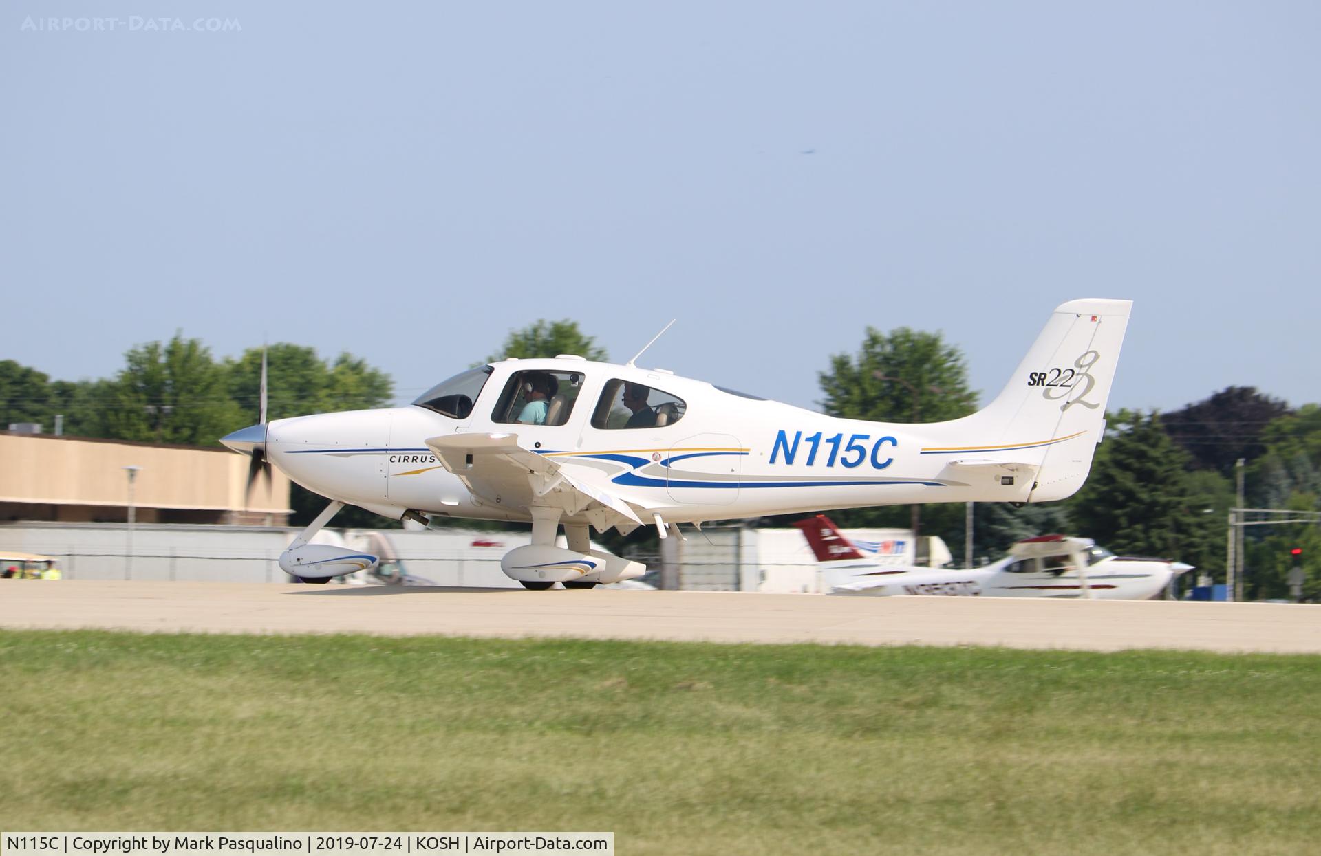 N115C, 2005 Cirrus SR22 G2 C/N 1279, Cirrus SR22