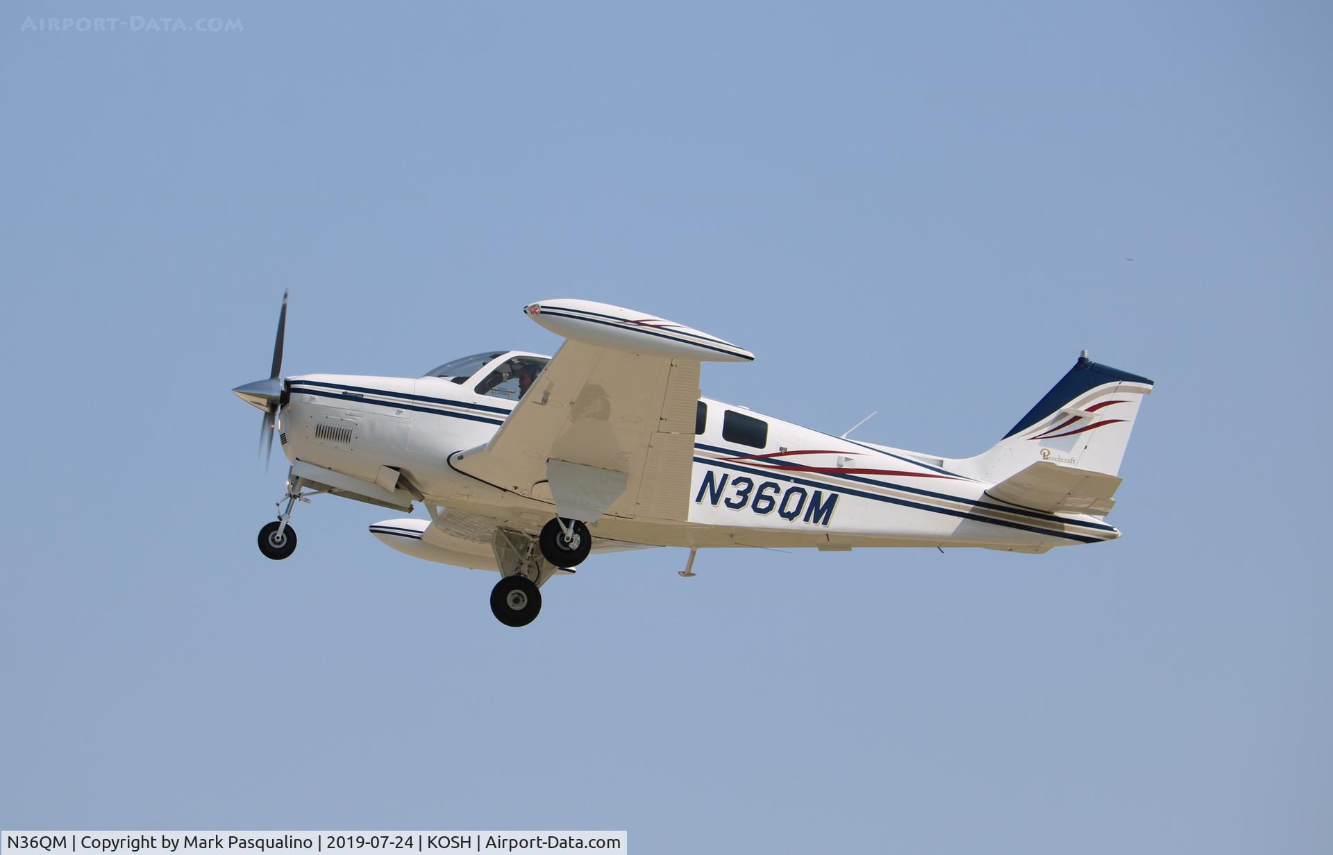 N36QM, 1979 Beech A36 Bonanza 36 C/N E-1553, Beech A36
