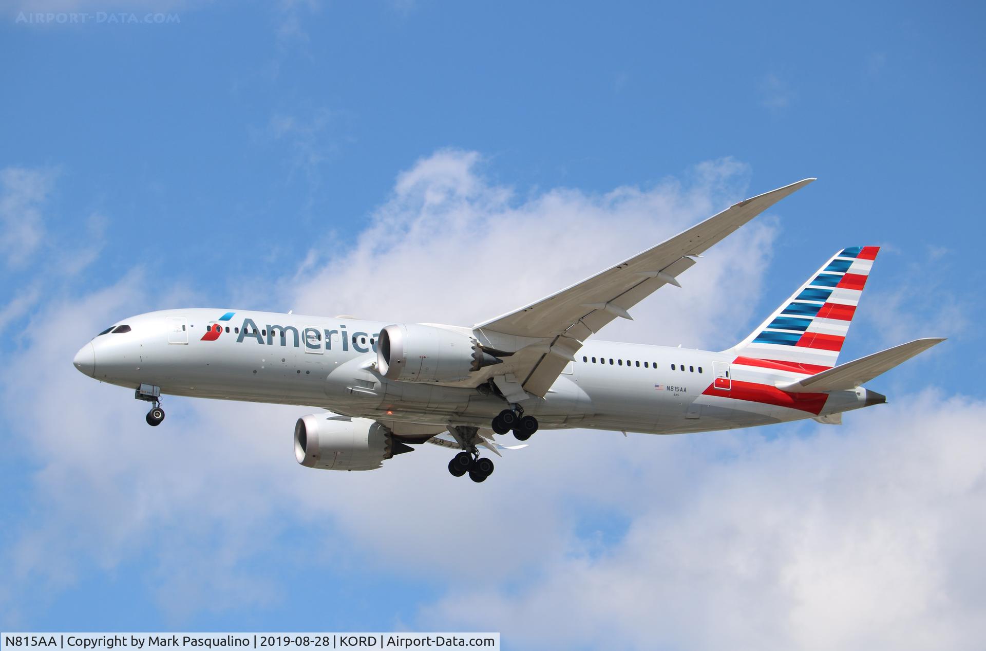 N815AA, 2016 Boeing 787-8 Dreamliner C/N 40633, Boeing 787-8