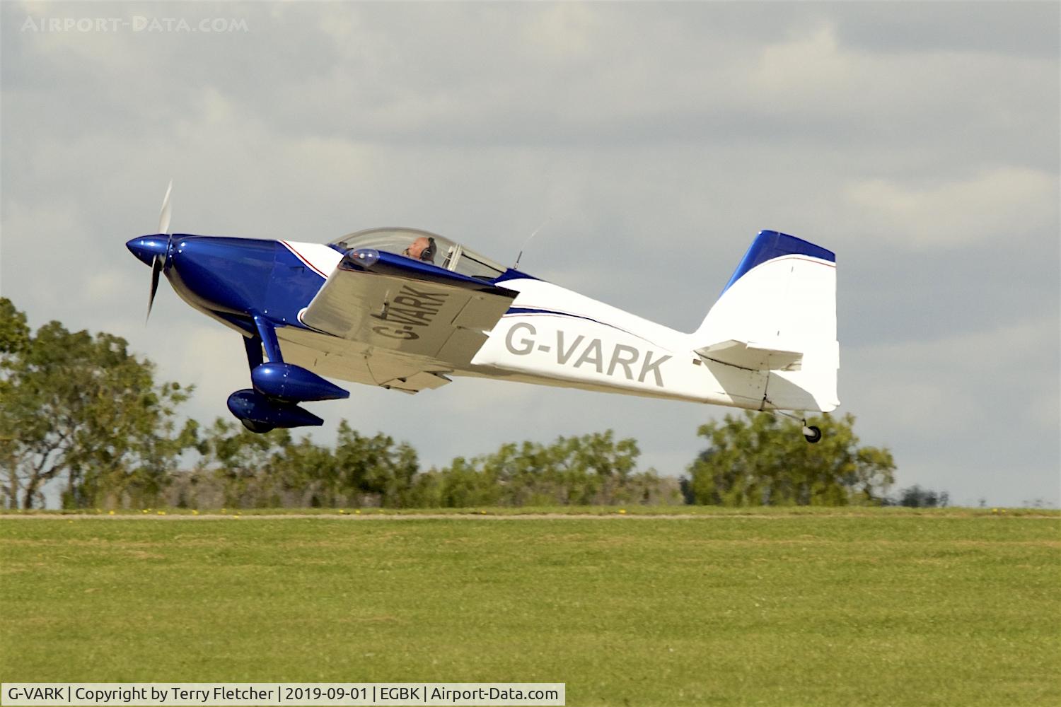 G-VARK, 2010 Vans RV-7 C/N 72469, At Sywell