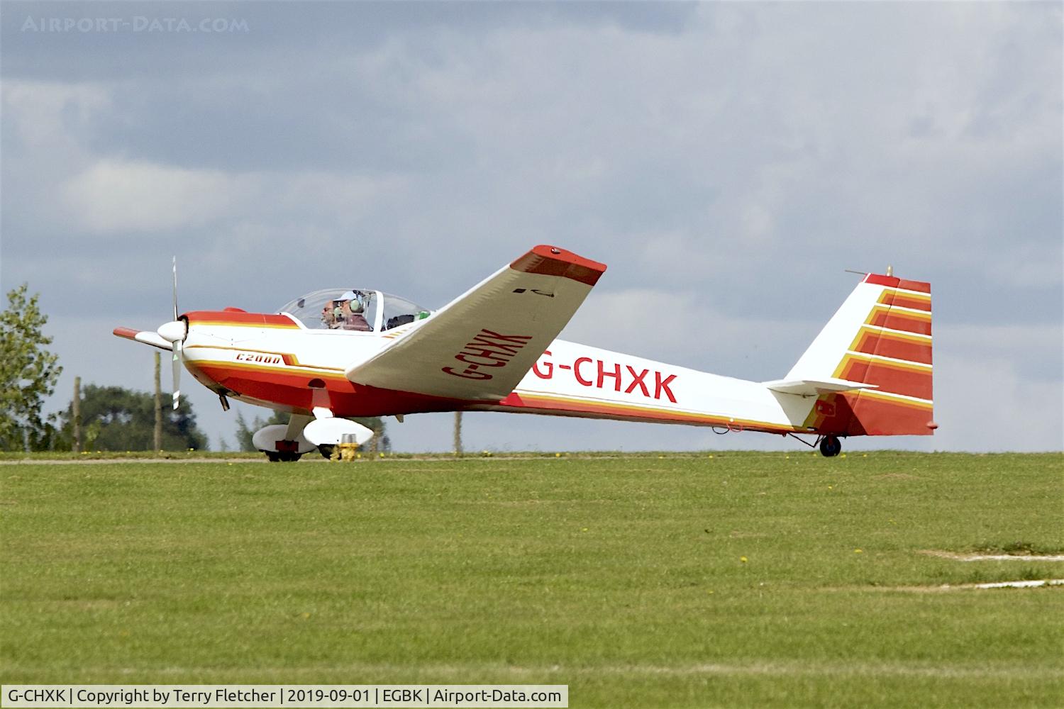 G-CHXK, 1988 Scheibe SF-25C Falke C/N 44435, At Sywell